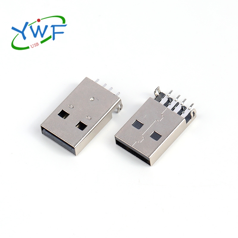 USB A/M 90&deg;沉板式SMT