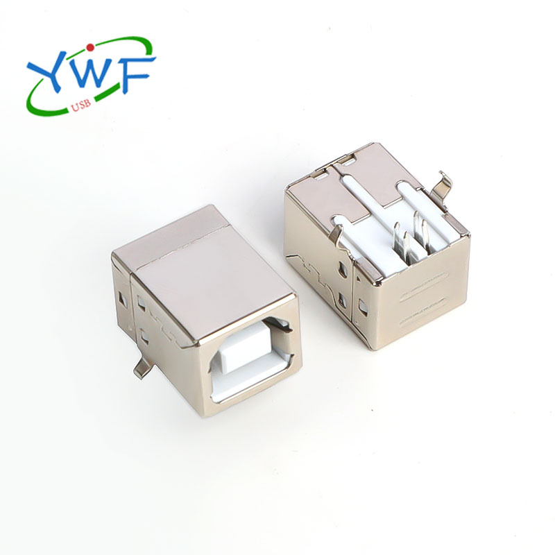 USB B/F 90&deg;DIP弯脚/直脚