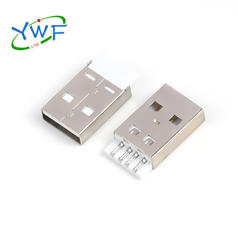 USB A/M 短体焊线一体式