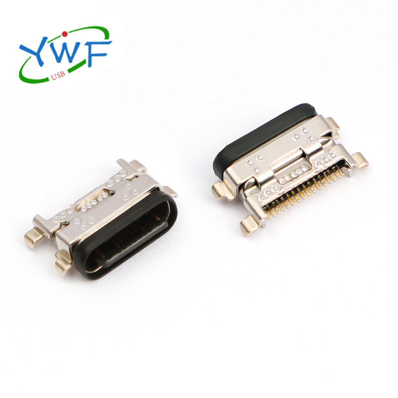 TYPE C 16P 沉板防水母座