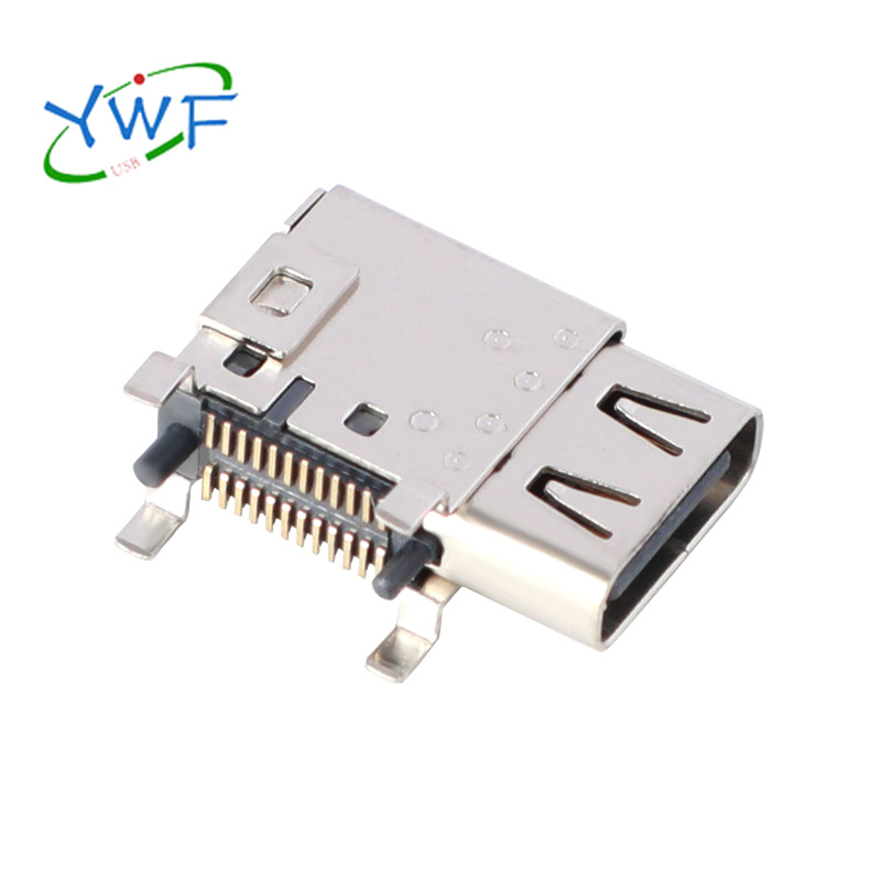 TYPE C 母座 24P 侧插（高频款）